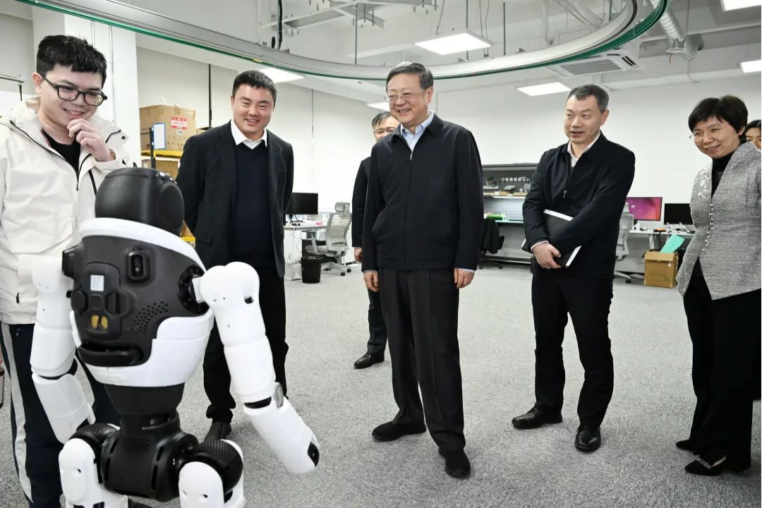 上海市委书记陈吉宁专题调研kaiyun开云机器人